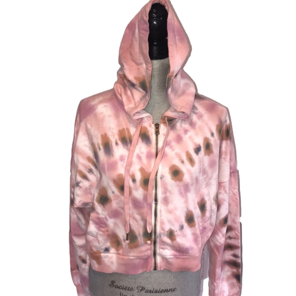 NWT Young fabulous and broke tie-dye hoodie